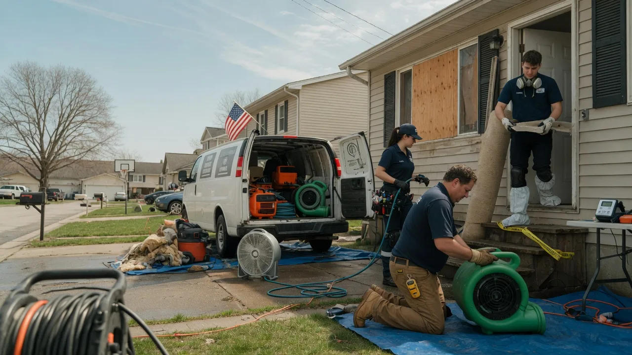 Water Damage Restoration in University Center, MI near me